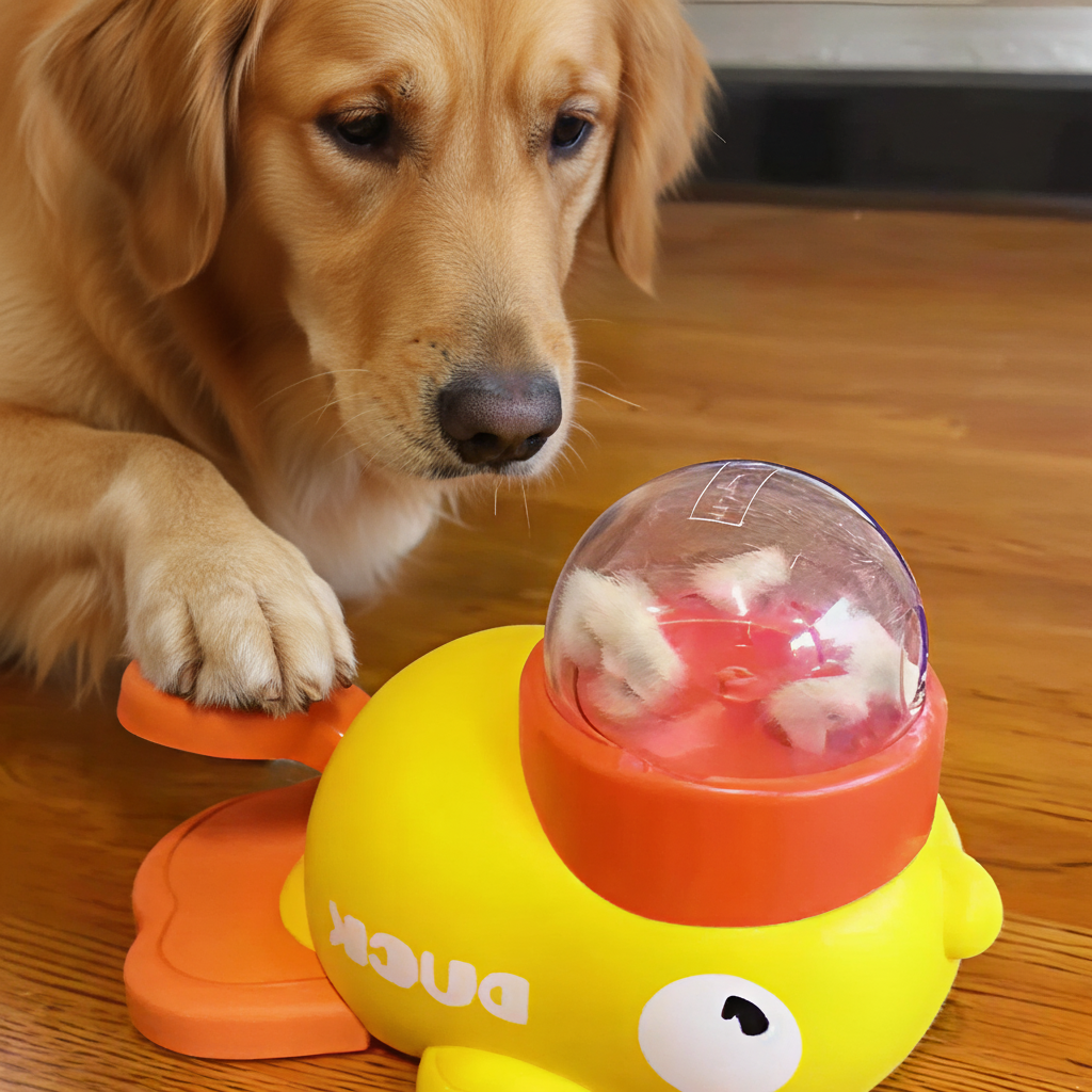 Ducky Puzzle Pet Feeder