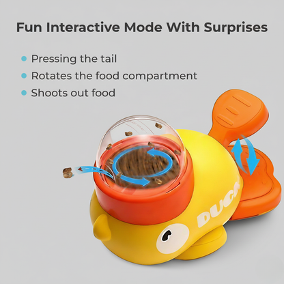 Ducky Puzzle Pet Feeder