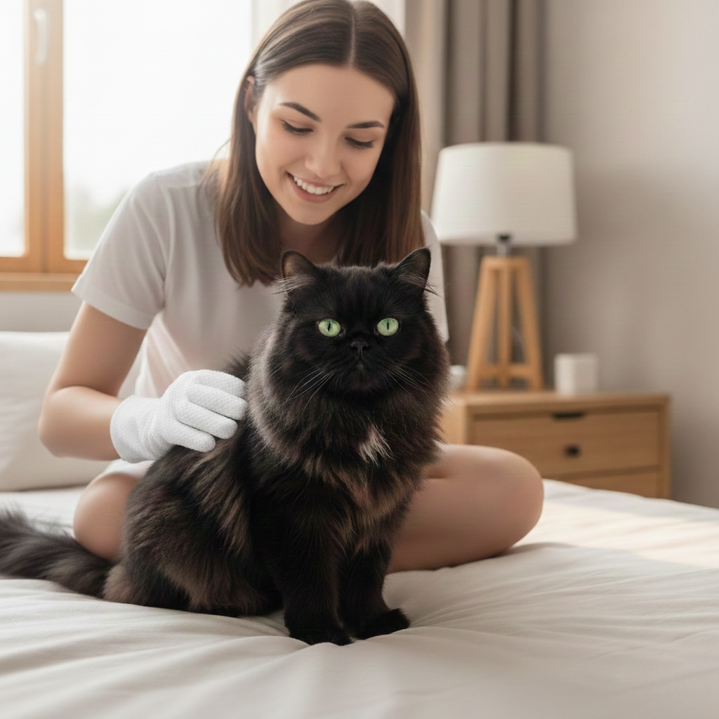 Pet Glove Wipes for Dogs & Cats