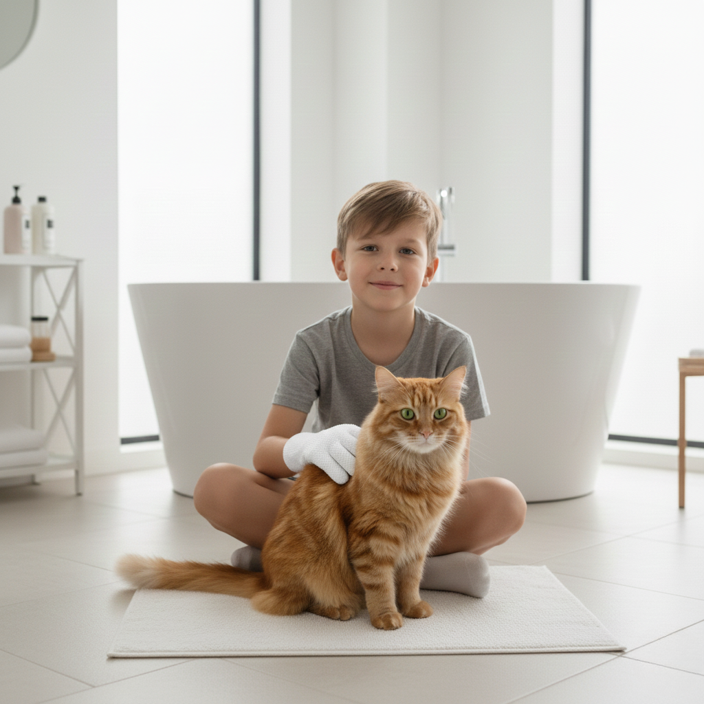 Pet Glove Wipes for Dogs & Cats