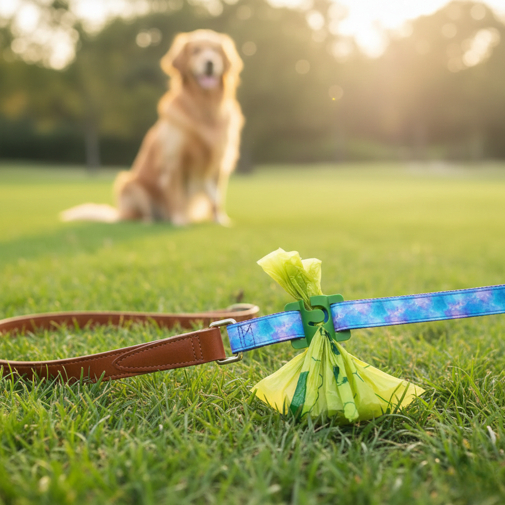 Hands-Free Poop Bag Carrier