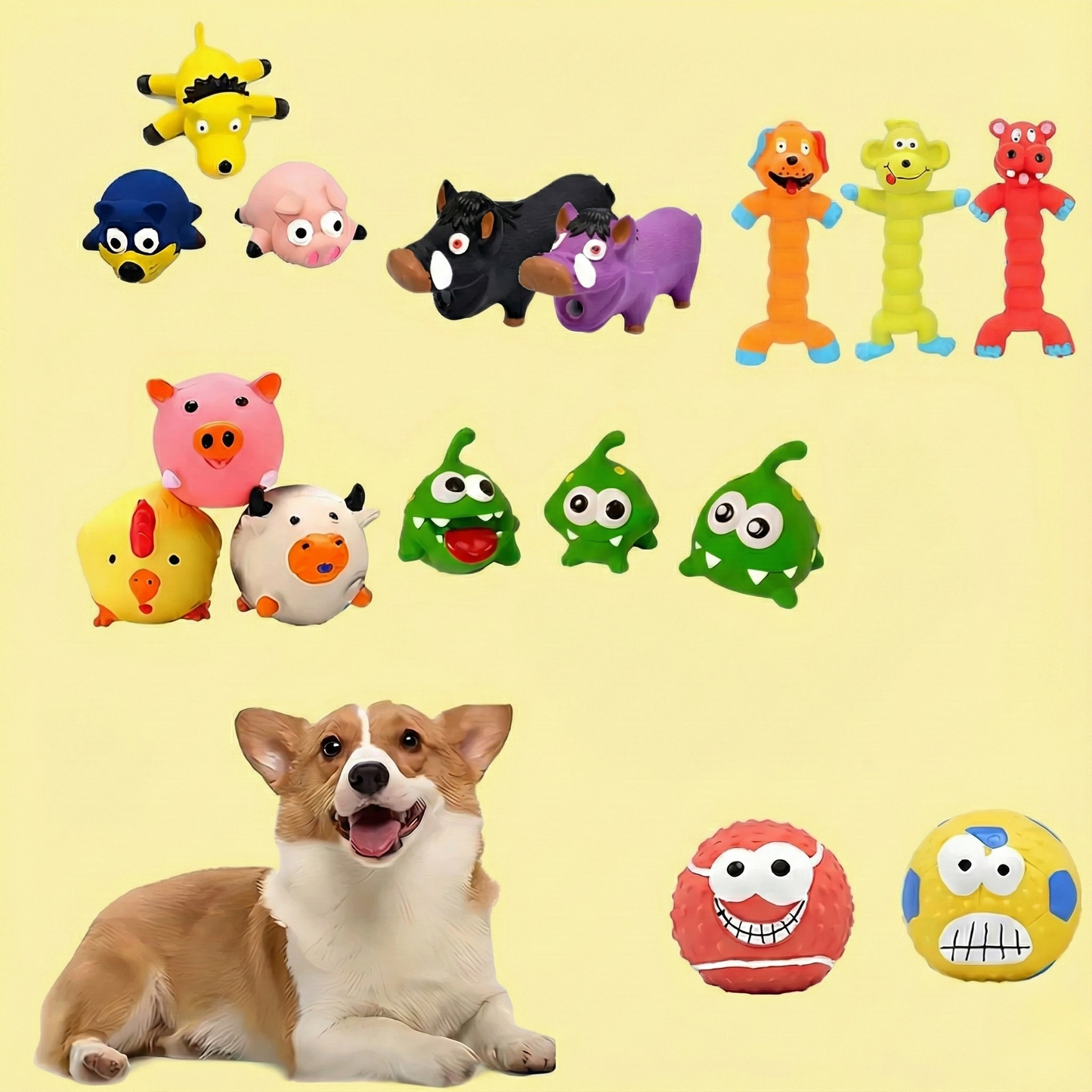 Squeak Toys for Dogs