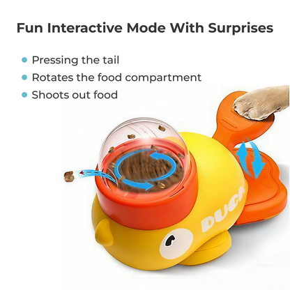 Ducky Puzzle Pet Feeder