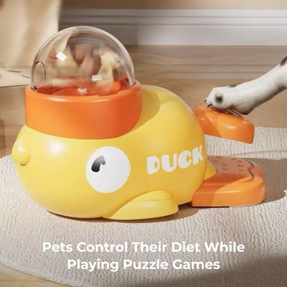 Ducky Puzzle Pet Feeder