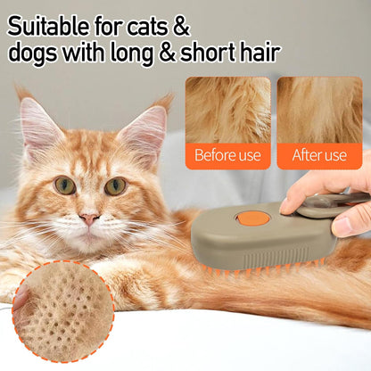 Best Steam Grooming Brush for Dogs & Cats