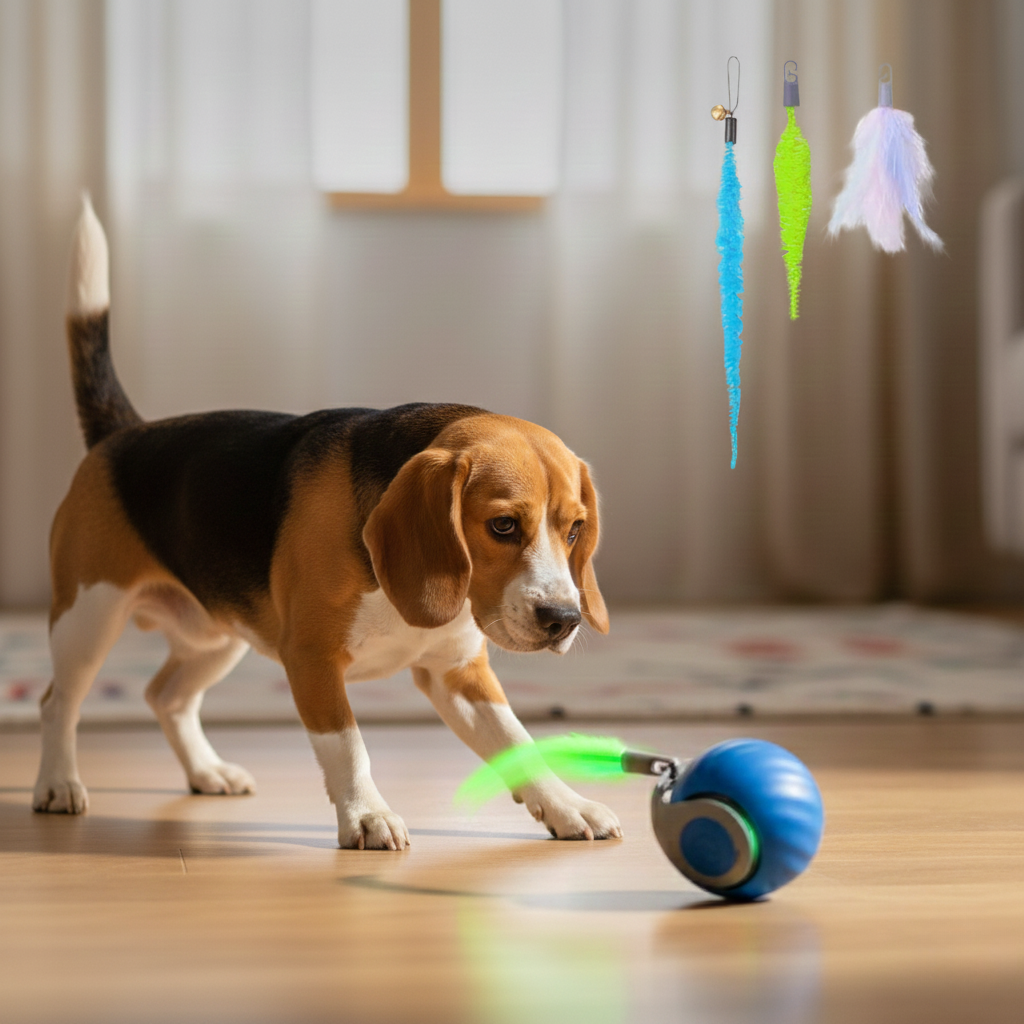 Pounce-Bot Smart Cat Toy Balls & Chasers