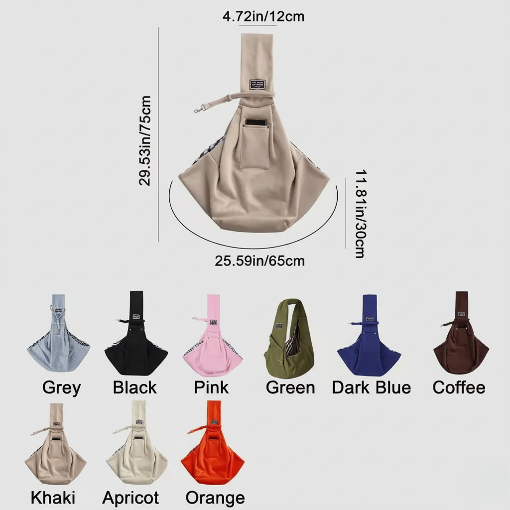 Crossbody Pet Sling Bag