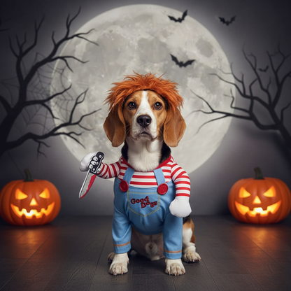 creepy dog halloween costume