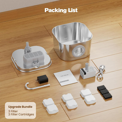 modern cat water fountain